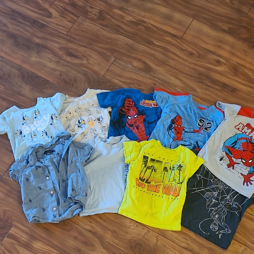 Spider-Man Kids T-Shirt - Blue and Red